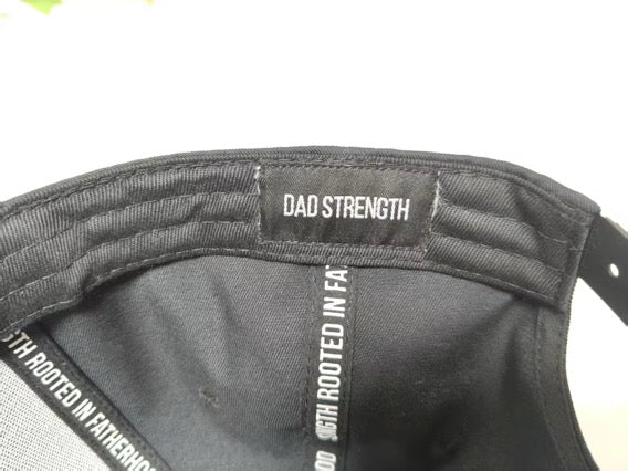 (PRE-ORDER) – Dad Strength Headwear - Black (Ships Mid-Late May)